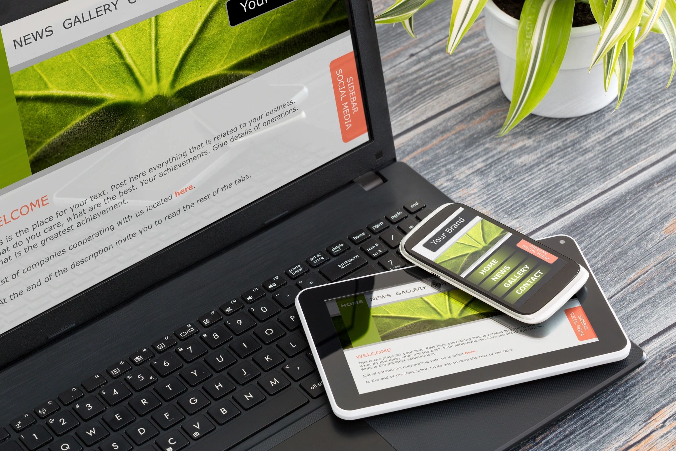 Responsive Web Design on Different Devices